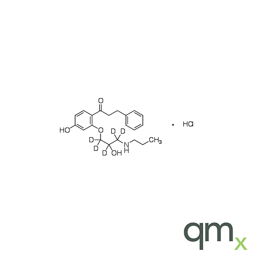 4-Hydroxy Propafenone-d5 Hydrochloride, neat