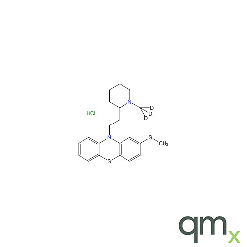 (Â±)-Thioridazine D3 HCl (N-methyl D3), 100Âµg/ml in Acetonitrile - A2S certified
