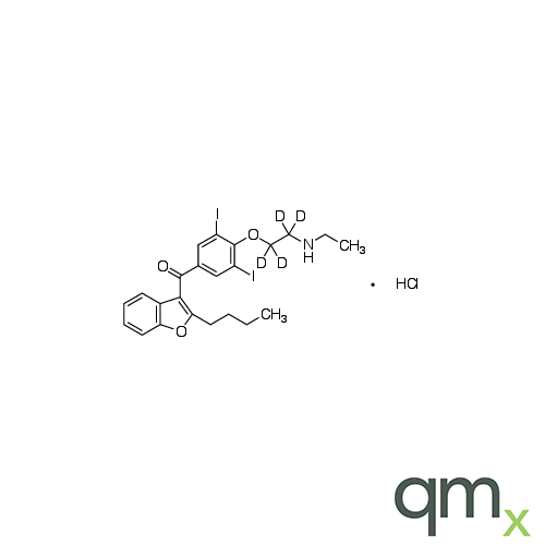 Desethyl Amiodarone-d4 Hydrochloride, neat