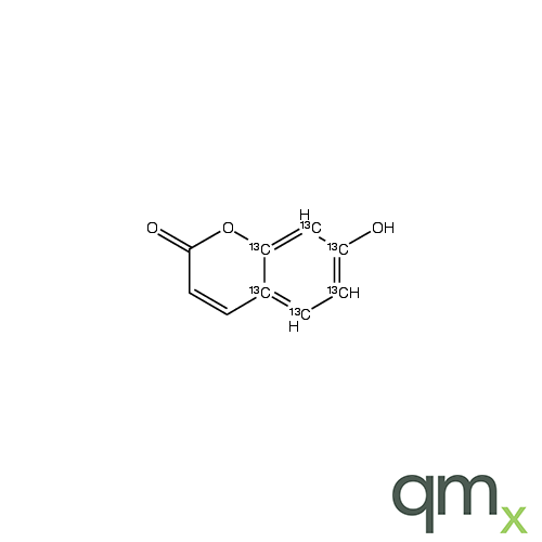 7-Hydroxy Coumarin-13C6, neat