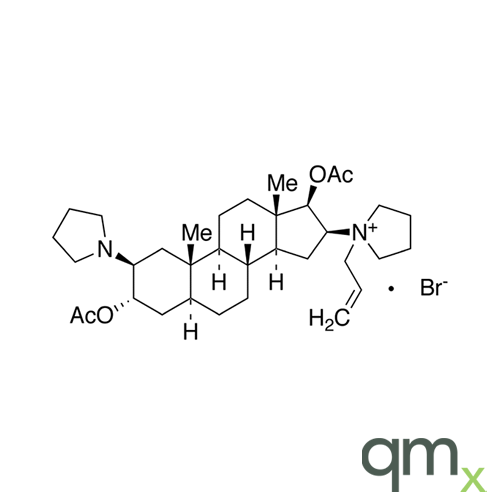 2-Pyrrolidinyl-3-acetyl Desmorpholinylrocuronium Bromide, neat