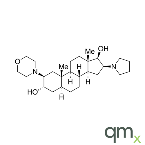(2ÃŸ,3a,5a,16ÃŸ,17ÃŸ)-2-(4-Morpholinyl)-16-(1-pyrrolidinyl)androstane-3,17-diol, neat