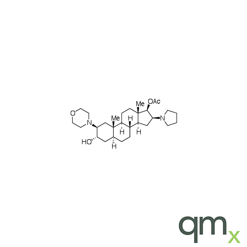 (2ÃŸ,3a,5a,16ÃŸ,17ÃŸ)-17-Acetoxy-3-hydroxy-2-(4-morpholinyl)-16-(1-pyrrolidinyl)androstane, neat