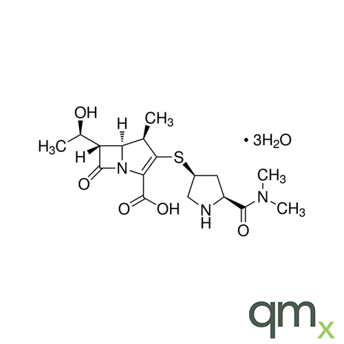 Meropenem 3H2O, 100Âµg/ml in Methanol - A2S Certified