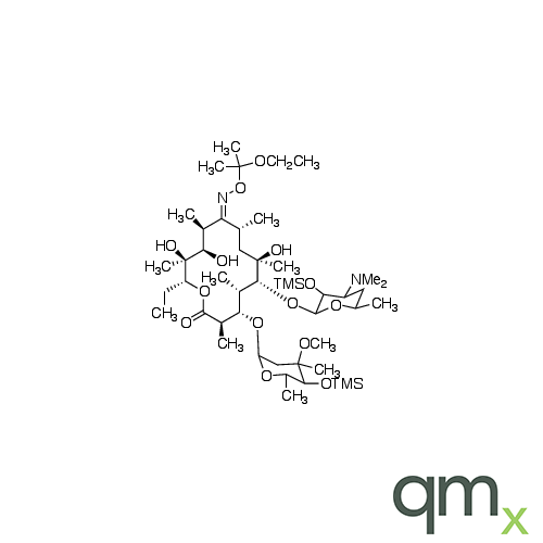 2â€™,4â€™â€™-O-Bis(trimethylsilyl)erythromycin A 9-O-(1-Ethoxy-1-methylethyl)oxime, neat