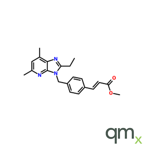 Methyl (2E)-3-[4-[(2-ethyl-5,7-dimethyl-3H-imidazo[4,5-b]pyridin-3-yl)methyl]phenyl]-2-propenate, neat