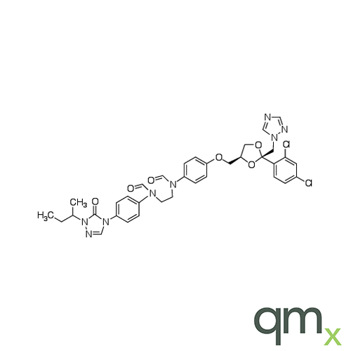 Itraconazole Desethylene-seco-piperazine Di-N-formyl Impurity, neat