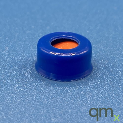 11mm Blue Snap Cap, PTFE/Red Rubber