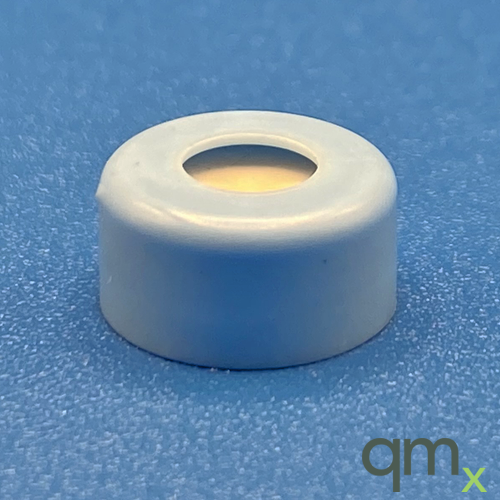 11mm Blue Snap Cap, PTFE/Silicone