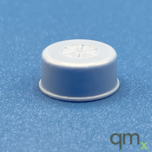 11mm Blue Snap Cap Seal w/Starburst