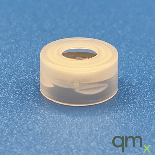 11mm Clear Snap Cap, PTFE Lined - Magnetic