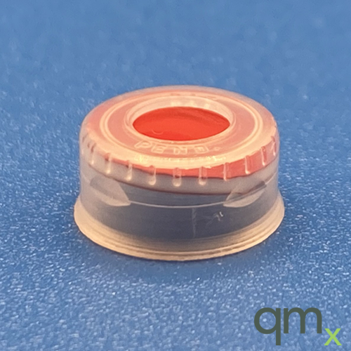 11mm Clear Snap Cap, PTFE/Sil/PTFE
