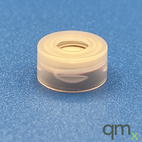 11mm Clear Snap Cap, PTFE/Silicone Lined - Magnetic