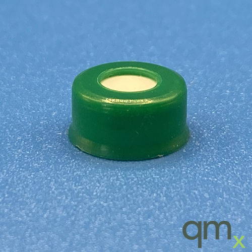 11mm Green Snap Cap, 0.01" PTFE