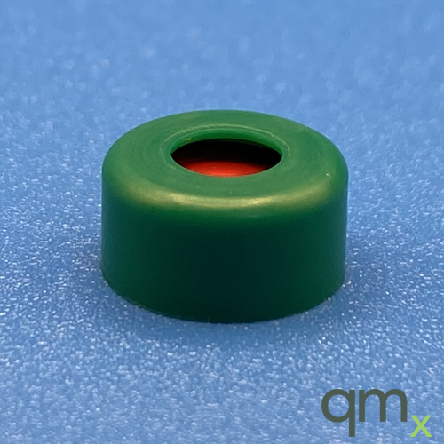 11mm Green Snap Cap, PTFE/Sil/PTFE