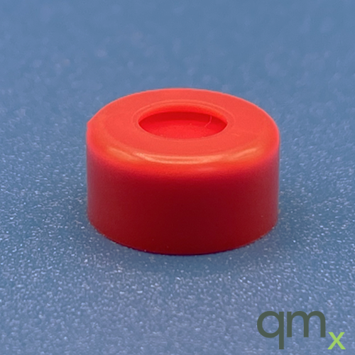 11mm Red Snap Cap, PTFE/Sil/PTFE