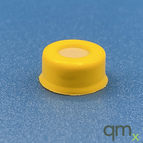 11mm Yellow Snap Cap, 0.01" PTFE
