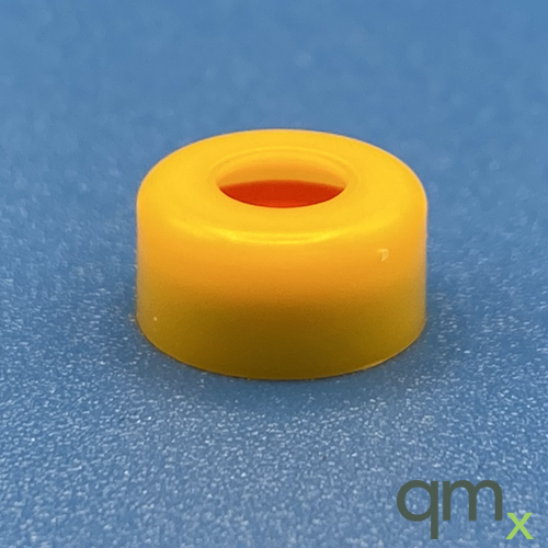 11mm Yellow Snap Cap, PTFE/Sil/PTFE