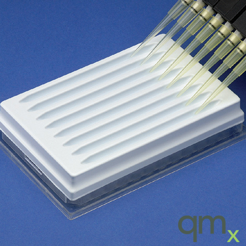 12 Channel Reservoir, Clear PETG (PolyEthylene Terephthalate)