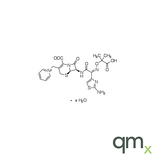 Ceftazidime Hydrate (~5% Sodium Carbonate as stabilizer), neat