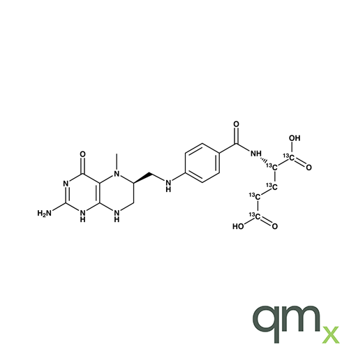5-Methyltetrahydrofolic Acid-[glutamic acid-13C5], neat