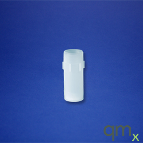 120 ml column component vessel, flat interior, 1-1/2in MNPT