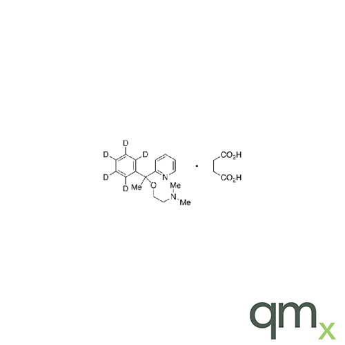 (Â±)-Doxylamine-d5Â  Succinate (phenyl-d5)