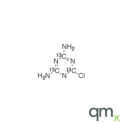 Desethyldesisopropyl Atrazine-13C3, neat