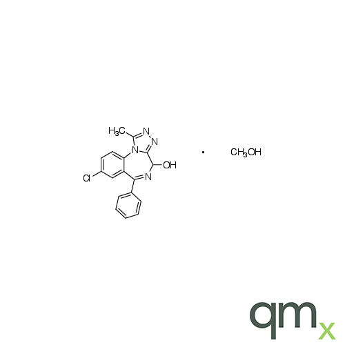 4-Hydroxy Alprazolam (Compd. with methanol), neat