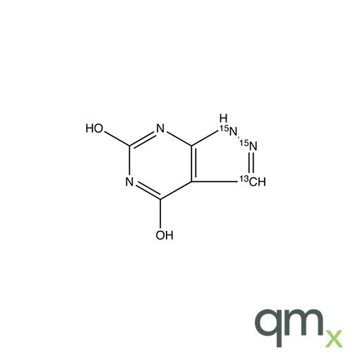 4,6-Dihydroxypyrazolo[3,4-d]pyrimidine-13C,15N2, neat