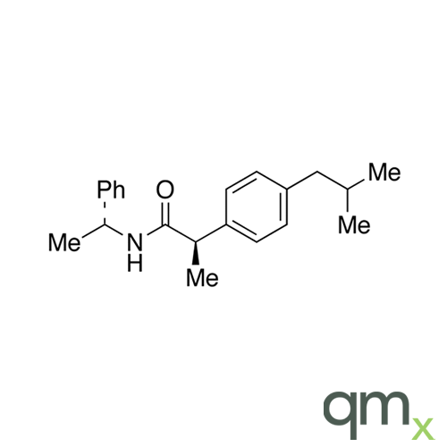 (R,R)-N-(1-Phenylethyl) Ibuprofen Amide, neat