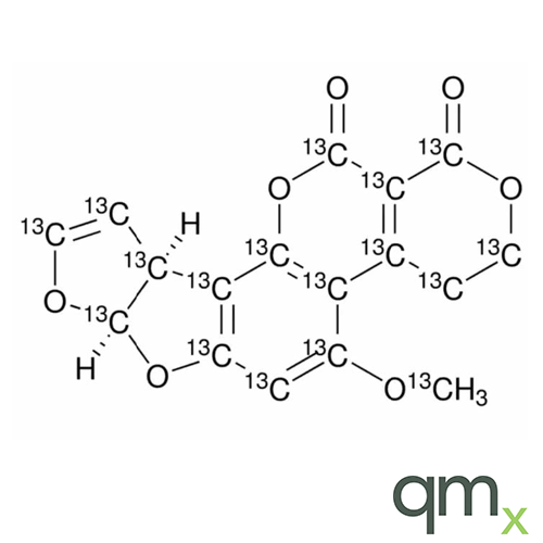 Aflatoxin G1 13C17, 0.5µg/ml in Acetonitrile - A2S Certified