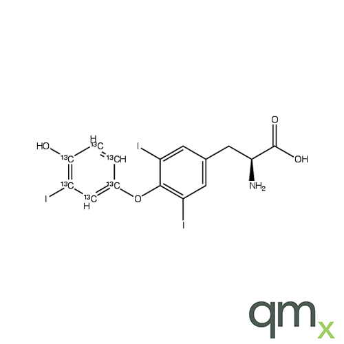 3,3â€™,5-Triiodo-L-thyronine-13C6, neat