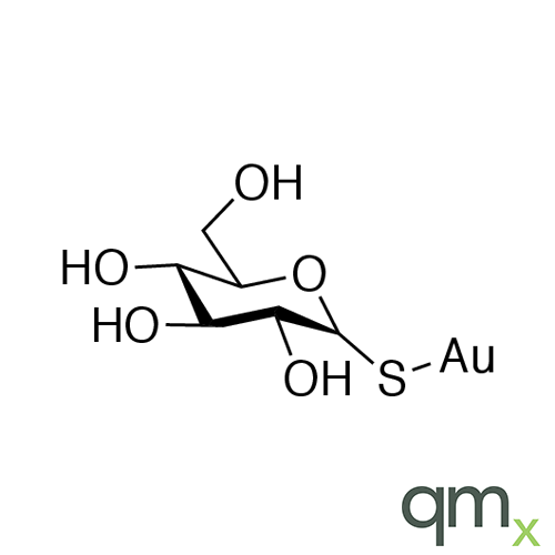 Aurothioglucose 80%, neat