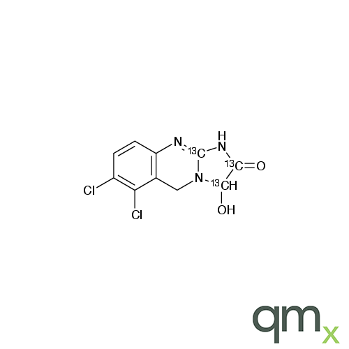 3-Hydroxy Anagrelide-13C3 (~80%), neat