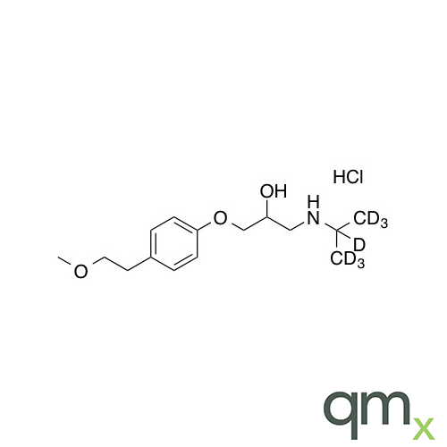 (Â±)-Metoprolol D7 HCl (iso-propyl D7), 10Âµg/ml in Acetonitrile - A2S certified