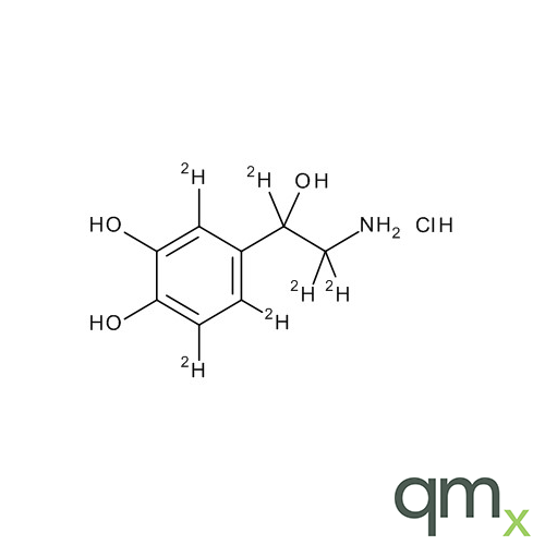 (Â±)-Norepinephrine-2,5,6,alpha,beta,beta-d6 HCl, neat