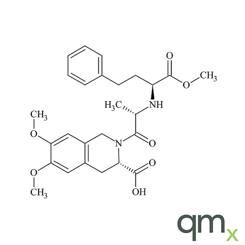 Moexipril USP Related Compound G: (S)-6,7-Dimethoxy-2-{(S)-2-[(S)-1-methoxy-1-oxo-4-phenylbutan-2-ylamino]propanoyl}-1,2,3,4-tetrahydroisoquinoline-3-carboxylic acid
