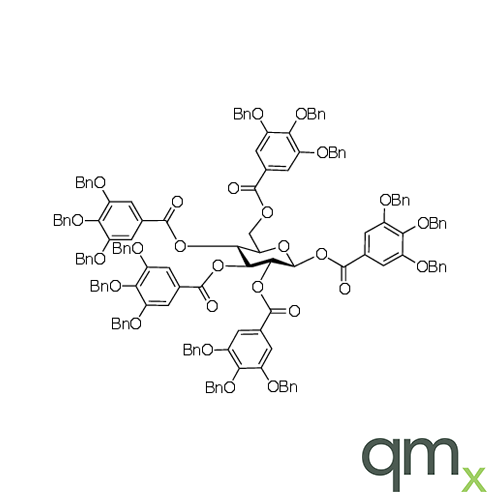 1,2,3,4,6-Penta-O-(3,4,5-tri-O-benzylgalloyl)-ÃŸ-D-glucopyranose, neat