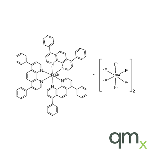 Tris(4,7-diphenyl-1,10-phenanthroline)ruthenium(II) bis(hexafluorophosphate) complex, neat
