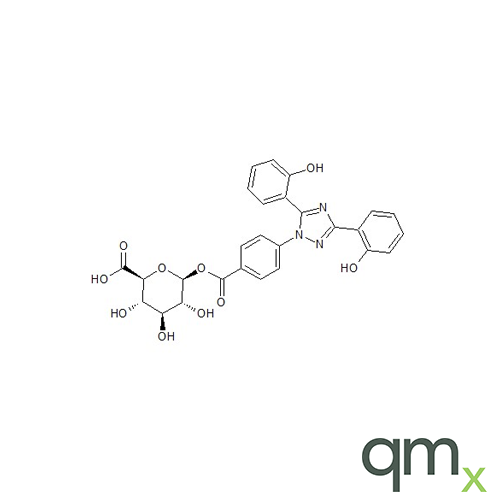Deferasirox acyl-ÃŸ-D-glucuronide