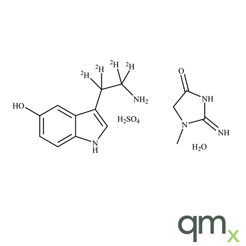 Serotonin-[d4] Creatinine Sulfate Complex (5-Hydroxytryptamine), 100Âµg/ml