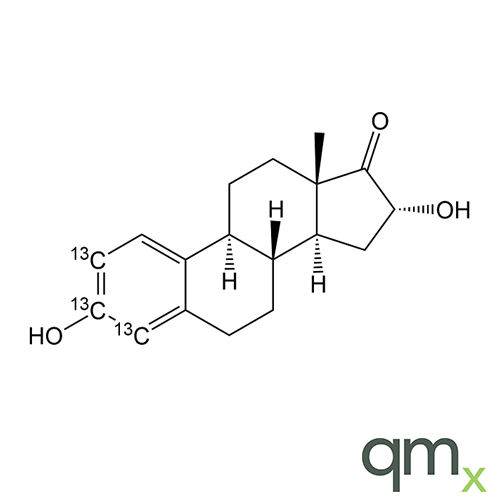 16a-Hydroxyestrone-[2,3,4-13C3] 100 Âµg/ml, in Methanol