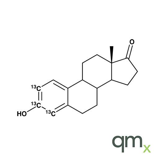 Estrone-[2,3,4-13C3], neat