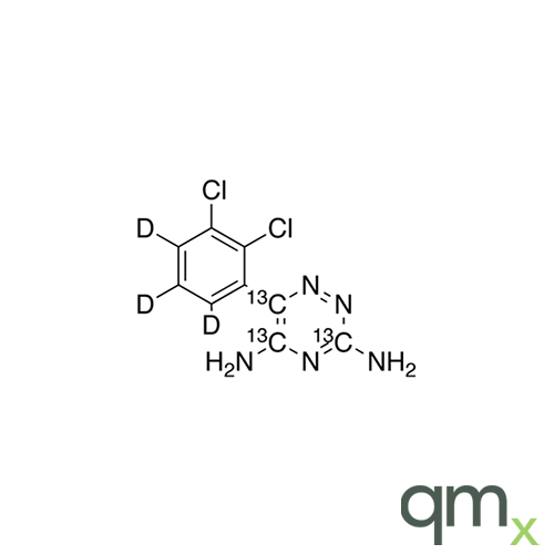 Lamotrigine-13C3,d3, Major, neat