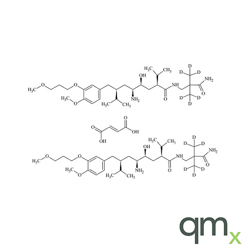 Aliskiren-d6 hemifumarate