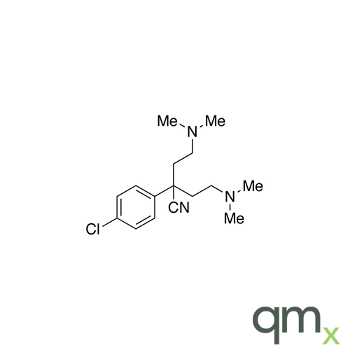 a,a-Bis[2-(dimethylamino)ethyl]-4-chlorophenylacetonitrile, neat