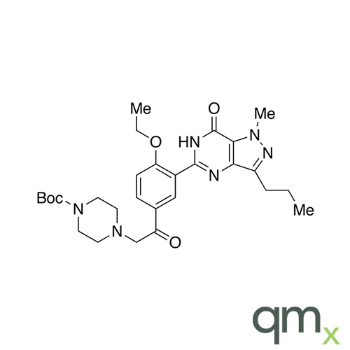 N-Boc-N-desethyl Acetildenafil, neat