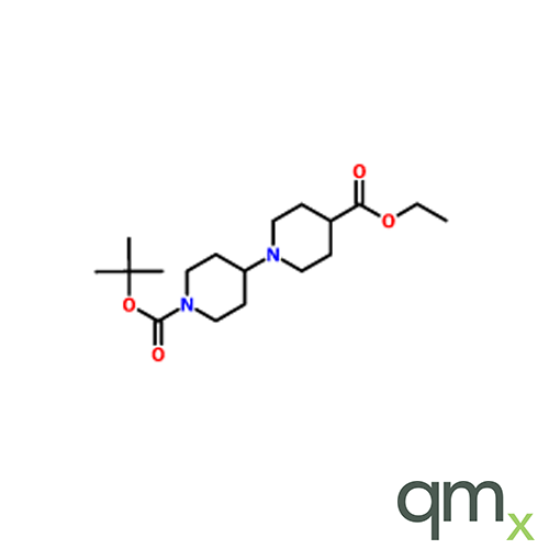 1-(1'-t-Butoxycarbonylpiperidin-4'-yl)-4-ethoxycarbonyl piperdine, neat