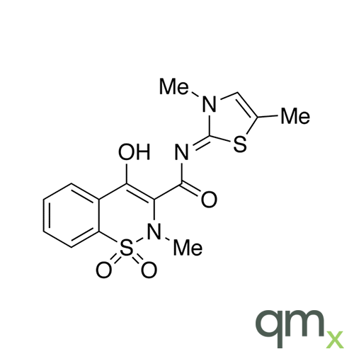 [N(Z)]-N-(3,5-Dimethyl-2(3H)-thiazolylidene)-4-hydroxy-2-methyl-2H-1,2-benzothiazine-3-carboxamide 1,1-Dioxide, neat